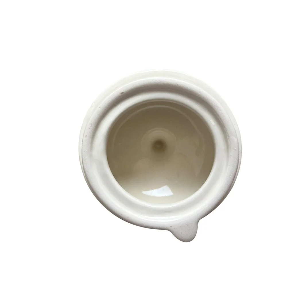 Cracker Barrel Season of Glory White Gold Snowflake Ceramic Teapot‎ Holiday